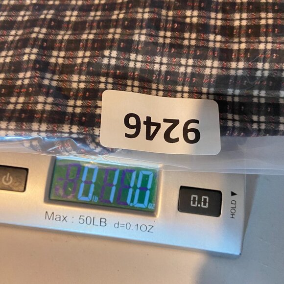 Vintage Union Made Women 12 Midi Dress Cottagecore Homestead Lagenlook Plaid 60s - Picture 8 of 8